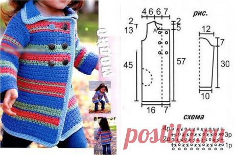 Пальто для девочки