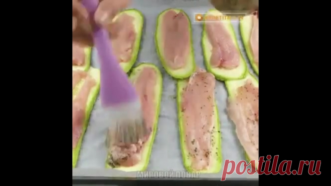 Рулеты из кабачков