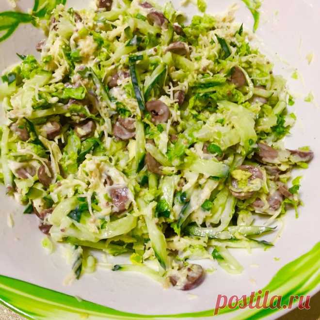 Салат из куриных сердечек - Простые рецепты Овкусе.ру