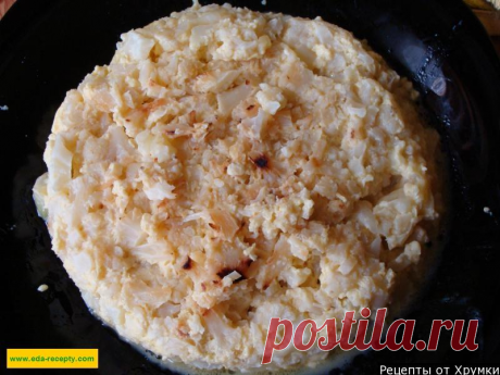 Запеканка из цветной капусты с сыром