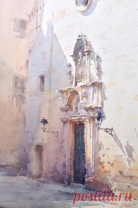 Акварельные пейзажи Игоря Савы