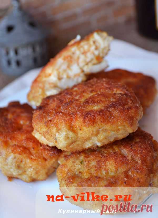Рубленые котлеты из куриной грудки с манкой - рецепт с