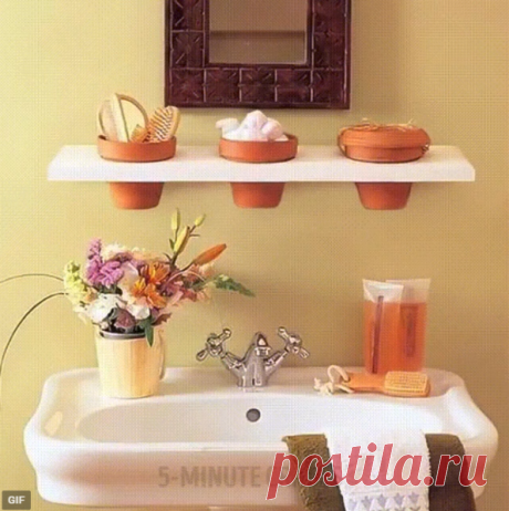 8 способов навести идеальный порядок в ванной.