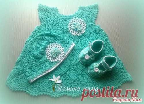 Вяжем вместе крестильно-нарядное платье - Страна Мам