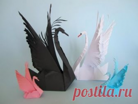 Swan / Schwan / Origami / DIY