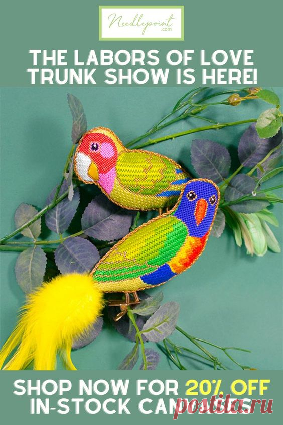 Labors of Love Trunk Show | Needlepoint.Com