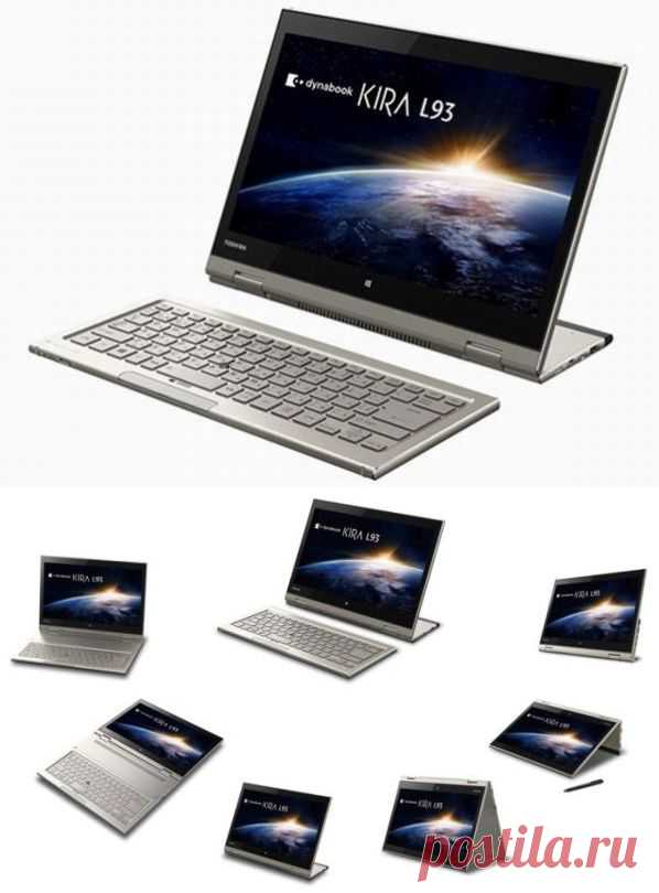 Гибридный ноутбук Toshiba Dynabook KIRA L93 «семь в одном»