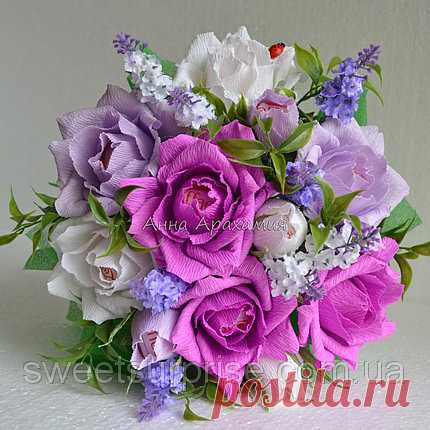 Купить Букет из конфет Raffaello 