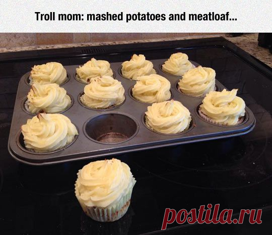Мама-тролль: пюре и начинка из мяса... / Неформальный Английский