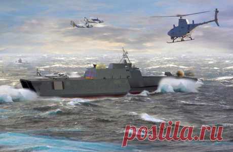 Littoral Combat Ship – новый провал американских корабелов Littoral Combat Ship – корабль прибрежной зоны начал разрабатываться в 2005 году для замены фрегатов типа «Оливер Хазард Перри» и для частичной замены морских тральщиков «Авенджер», для действий в прибрежных водах и мелководных районах моря...