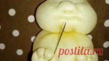 Школа новичка. Кукла из капрона. 80 шагов. символ