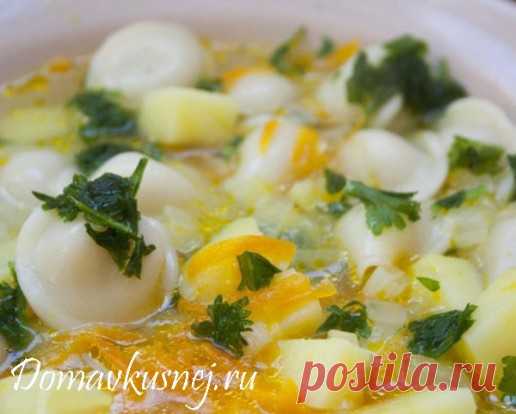 Суп с пельменями - а Дома Вкусней