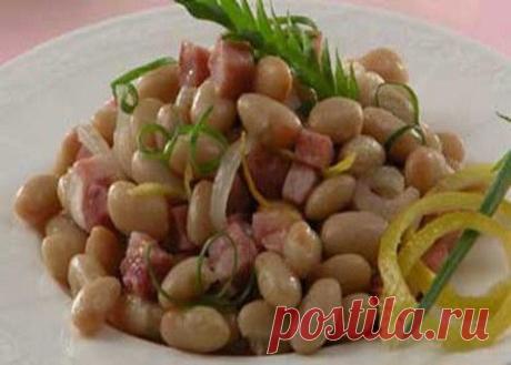 Фасоль с ветчиной рецепт приготовления очень вкусно
