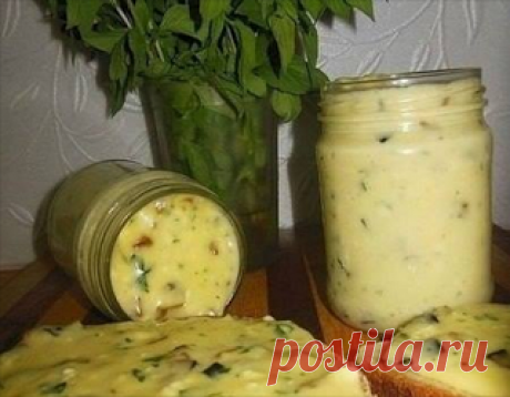 Рецепты и Блюда: Домашний плавленый сыр с шампиньонами - нереальная вкуснятина!