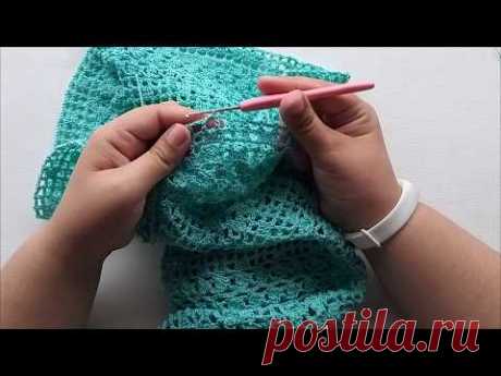 AlinaVjazet. МК Платье крючком. Часть 2