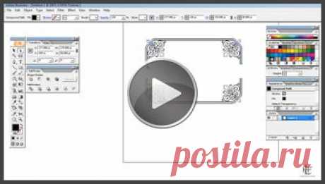 Letterhead Fonts / LHF Corner Specimens / Corners and Borders