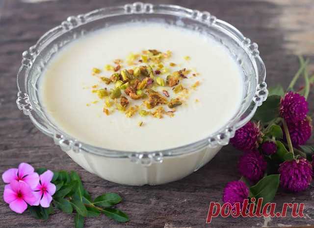 Молочное желе с агар агаром