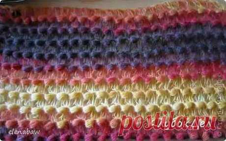 Мастер-класс &quot;Узор в технике брумстик крючком&quot;