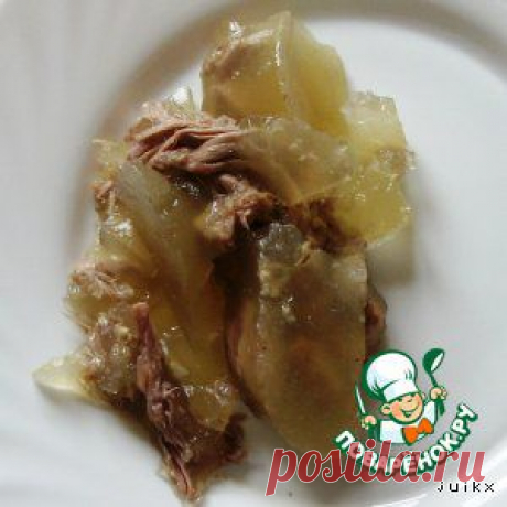 Холодец из шеек индейки - кулинарный рецепт