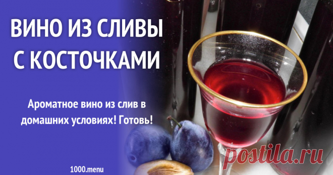Вино из сливы с косточками рецепт с фото Как приготовить вино из сливы с косточками: поиск по ингредиентам, советы, отзывы, пошаговые фото, подсчет калорий, удобная печать, изменение порций, похожие рецепты