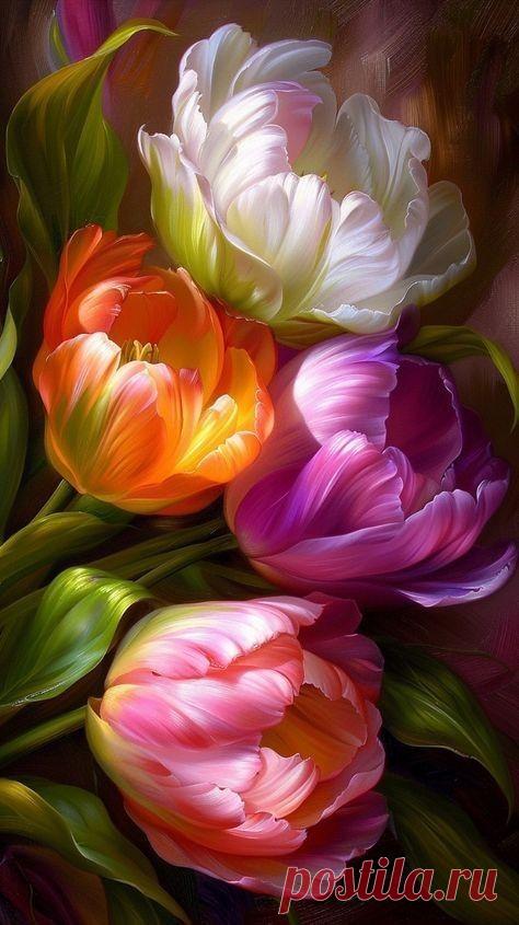 Пин на доске яТЮЛЬПАНЫ