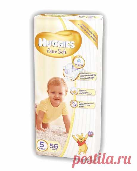 Подгузники Элит Софт Мега Хаггис (Huggies) - Детский интернет магазин