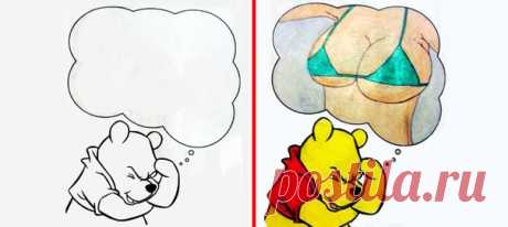 Не стоит давать мужчине детскую раскраску.18