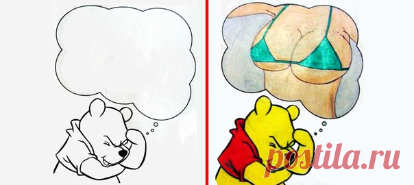 Не стоит давать мужчине детскую раскраску.18