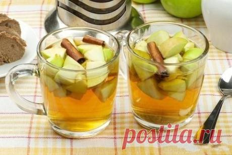 Имбирный чай с яблоками / Медицина для всех