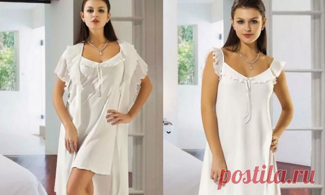 Выкройка для ночной сорочки: как пошить рубашку своими руками, для начинающих