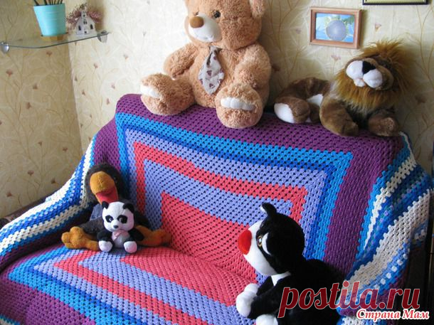 Из остатков пряжи - Вязание - Страна Мам