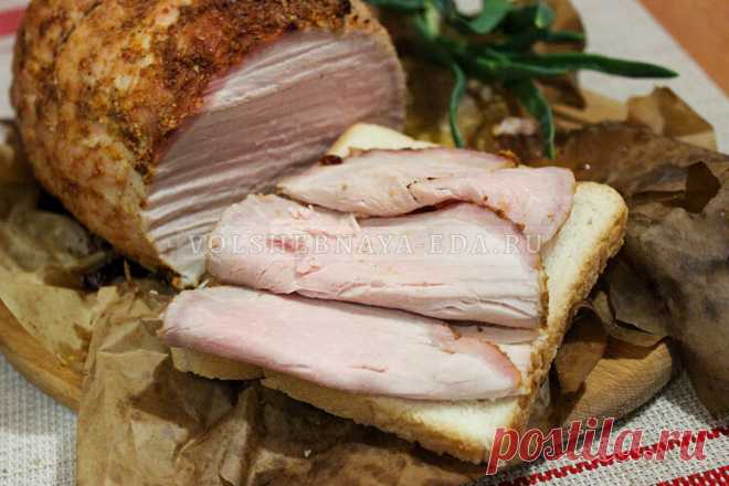 Шинка (ветчина) украинская Это простой рецепт, как запечь мясо в духовке не только к праздничному столу (на Пасху или Рождество), но и для бутербродов.