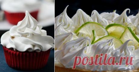 Белковый крем «Мокрое безе» восхитит любого! — Фактор Вкуса