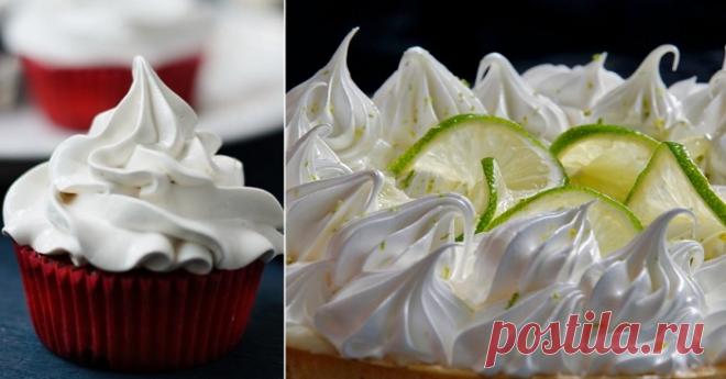 Белковый крем «Мокрое безе» восхитит любого! — Фактор Вкуса