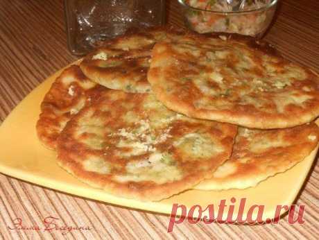 Лепешки с мясом и зеленью / Райская пища