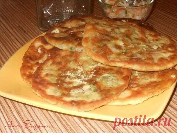 Лепешки с мясом и зеленью / Райская пища