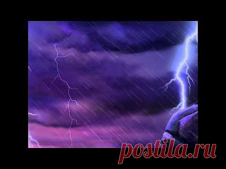 Rain and Thunder 10 Hours High Quality - YouTube