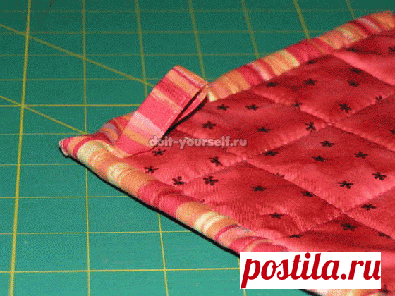 Шьем прихватки для кухни своими руками
