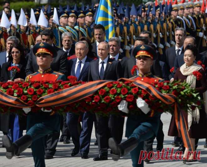 В Кремле объяснили отказ Путина поздравить глав Украины и Грузии с Днем Победы