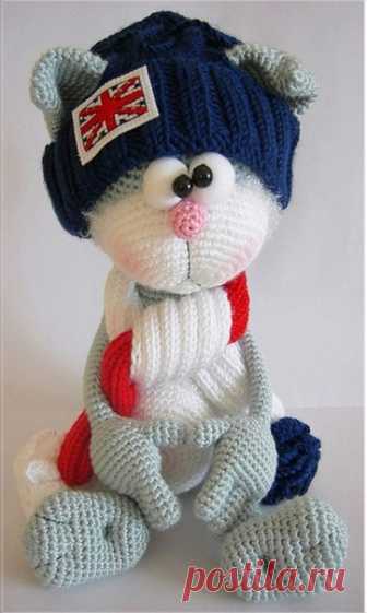 КОТ БРИТАНЕЦ (шарнирныи) .

автор: Елена Гюнгер (Elena Gunger)
#поделка #кот #вязание #крючок #мастер_класс #хендмейд #игрушка #декорирование #декор #дизайн #схема #идея #творчество #рукоделие