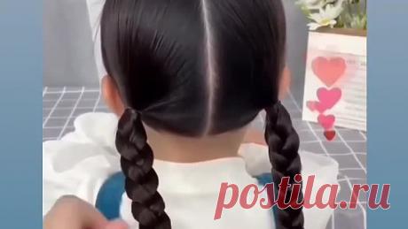 Простые и красивые причёски для маленьких девочек