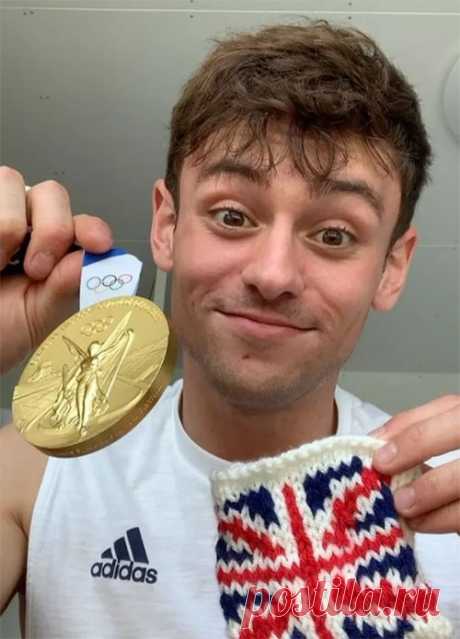 Том Дейли вяжущий олимпийский чемпион