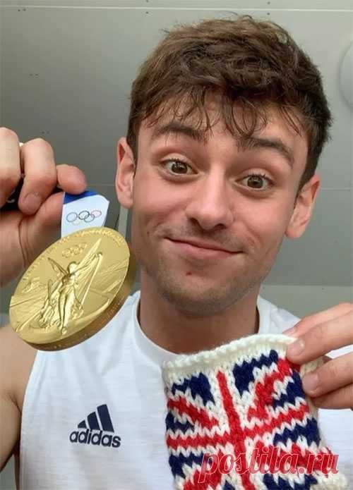 Том Дейли вяжущий олимпийский чемпион