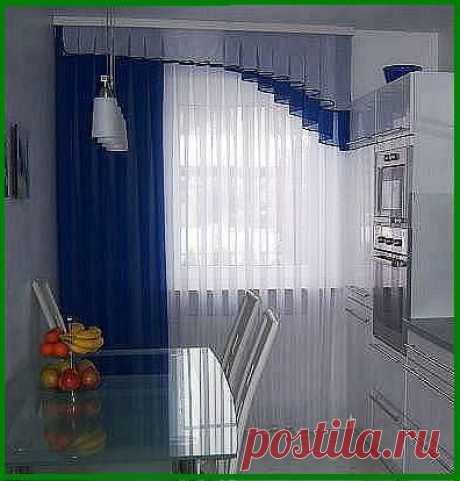 Сшить шторы на кухню своими руками