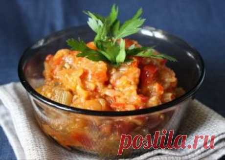 Рецепт баклажанной икры с яблоками на Вкусном Блоге