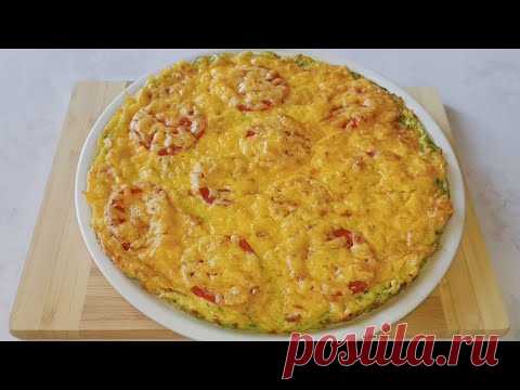 Пицца из кабачков в духовке