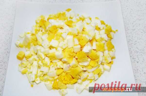 Рецепт оригинального салата из печени трески в тарталетках