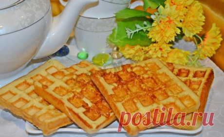 Гренки из хлеба в вафельнице