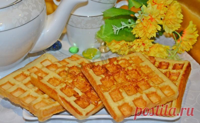 Гренки из хлеба в вафельнице