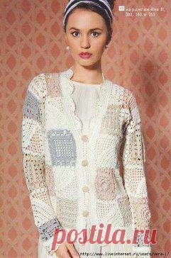 Knit Style(Надежда) добавила фотографию в альбом Кофты,пуловеры,свитера,жакеты......(интернет)
